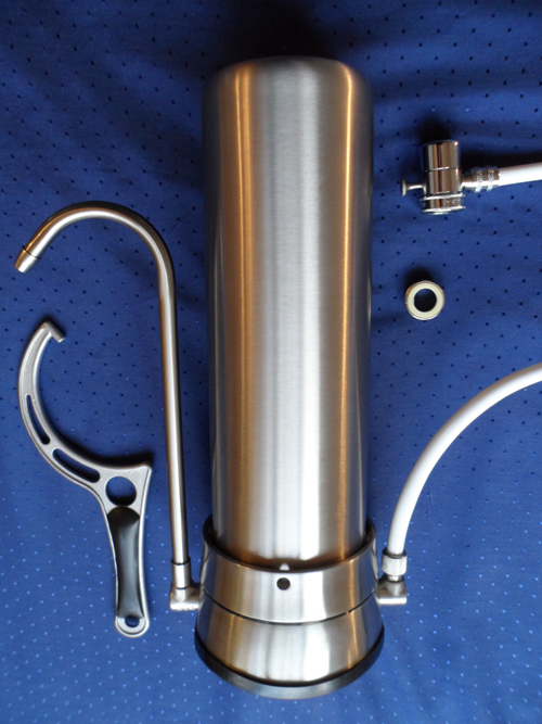 stainless steel water filter housing