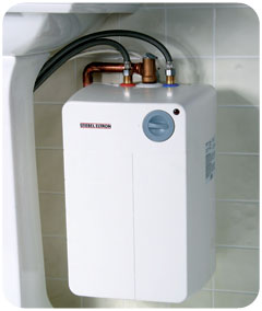 hot water heater installed