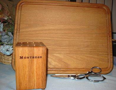 montrose steak knife block