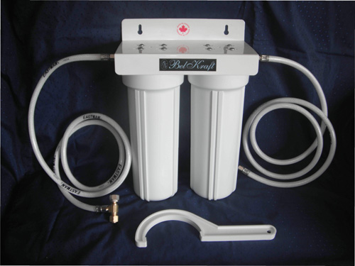 DUAL FLUORIDE WATER FILTER SYSTEM