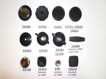 lid knobs
                          for waterless cookware