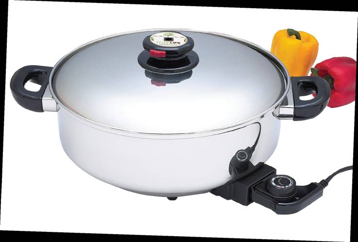 deep oil core skillet