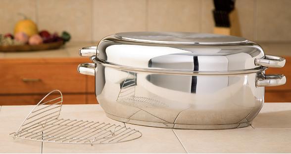 stainless steel roasting pan