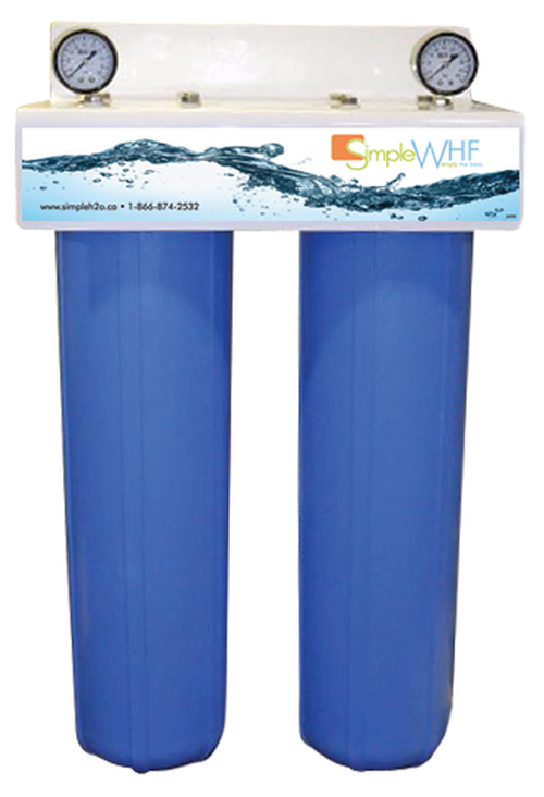 Simple H20 wholehouse system