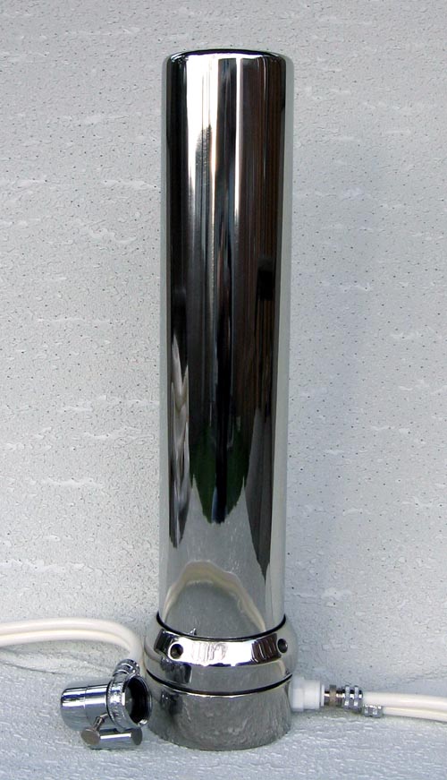 20 inch
                            surgical stainless steel countertop water
                            filter